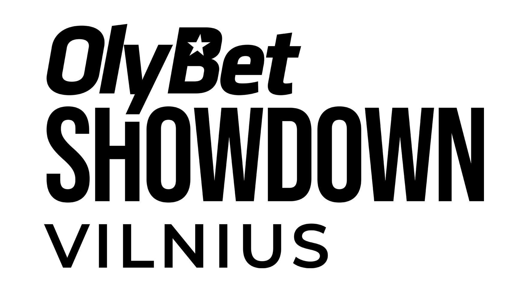 Prekės ženklas: OlyBet SHOWDOWN VILNIUS